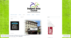 Desktop Screenshot of indianaartscouncil.org